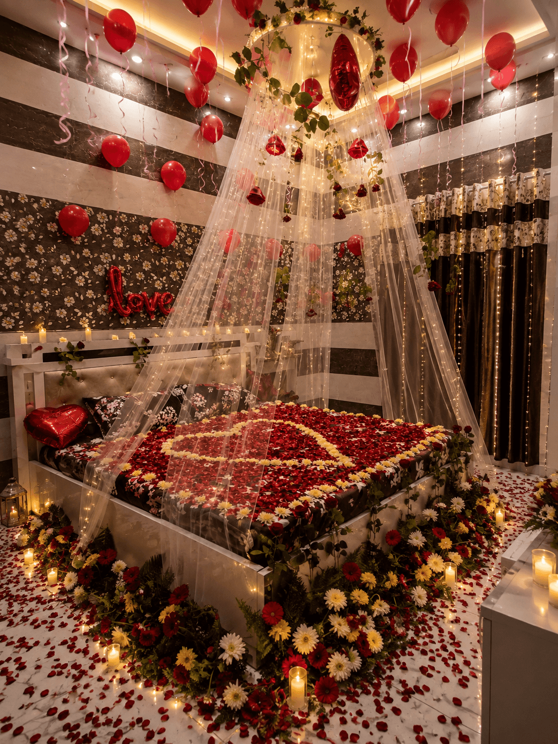 Fairy Light Canopy & Scented Room Ambience