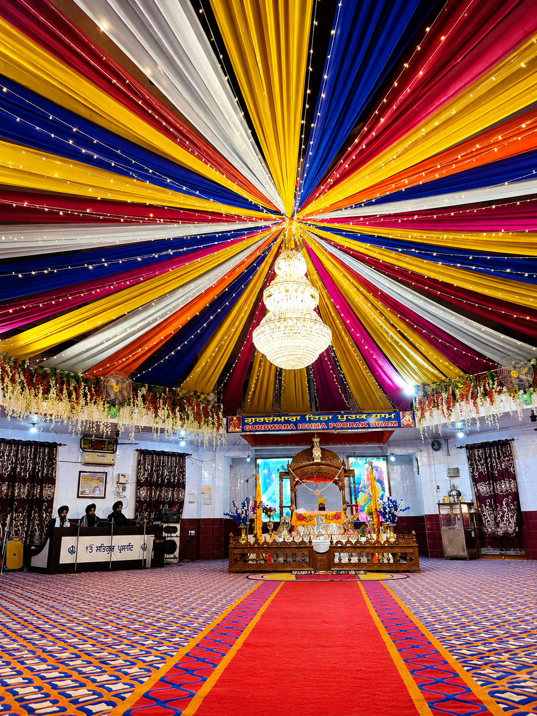 Royal Wedding Pavilion Stage